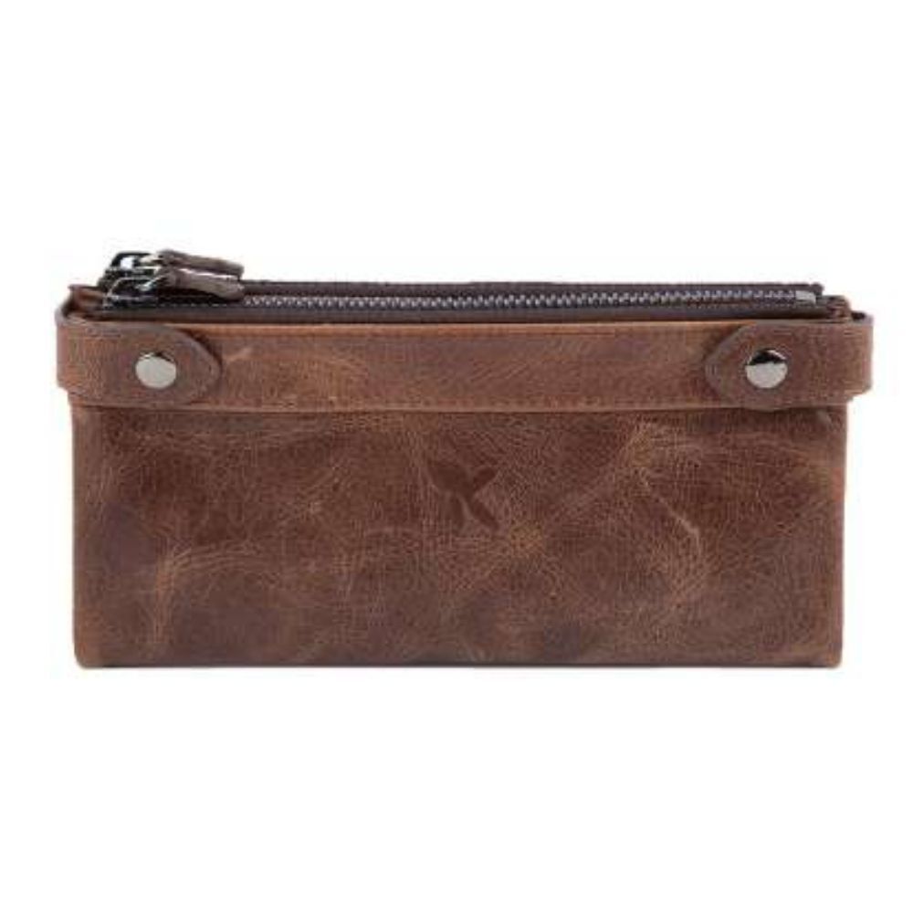 Hakiki Deri Unisex Portföy Kahve BC410-02