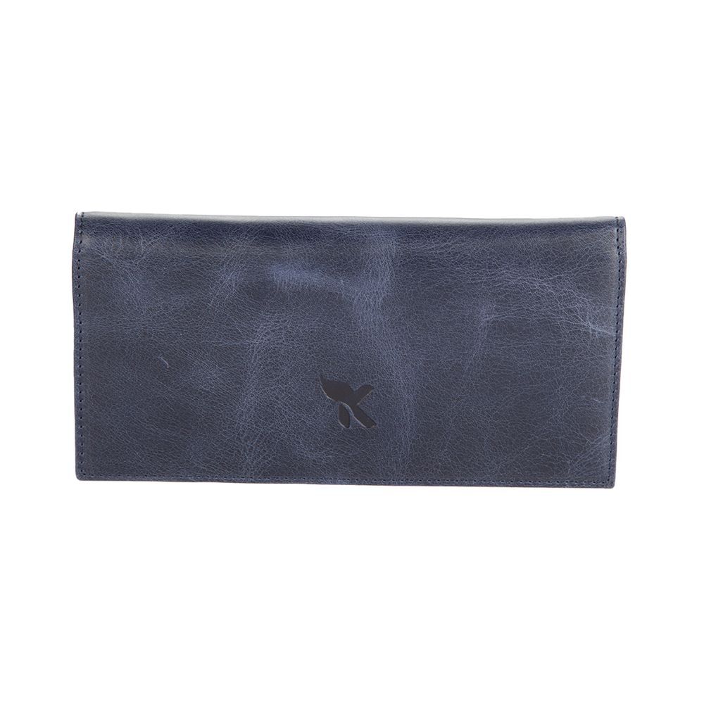 Hakiki Deri Unisex Portföy Lacivert BC424-04