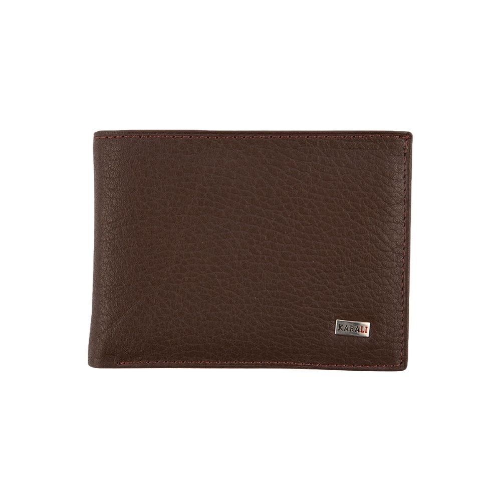 Hakiki Deri Erkek Cüzdan Kahve C148-02