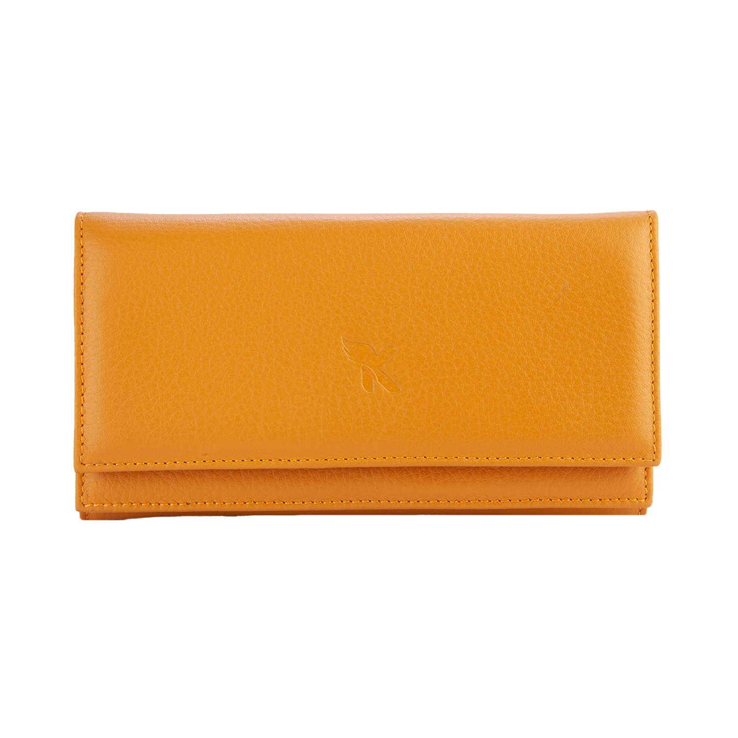 Hakiki Deri Kadın Portföy Hardal BC411-05