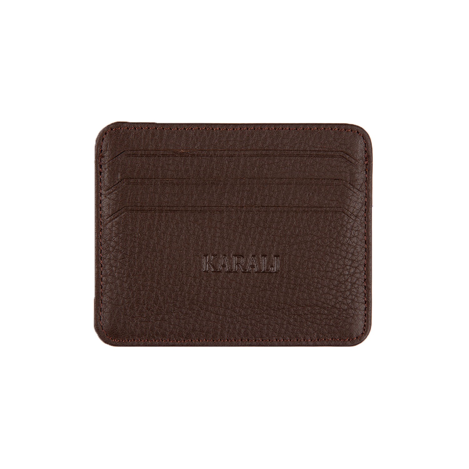 Hakiki Deri Kartlık Kahve K511-02