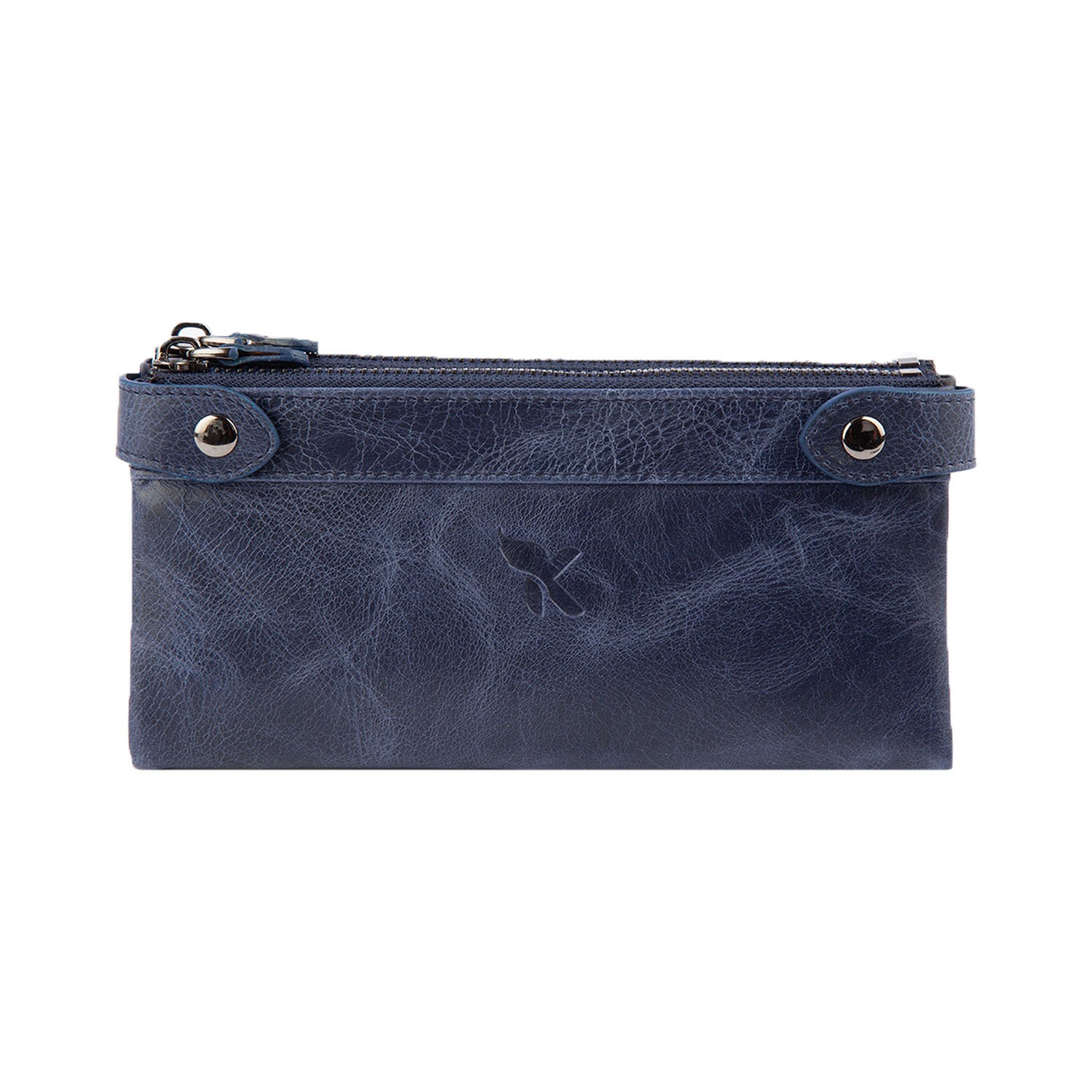 Hakiki Deri Unisex Portföy Lacivert BC410-04