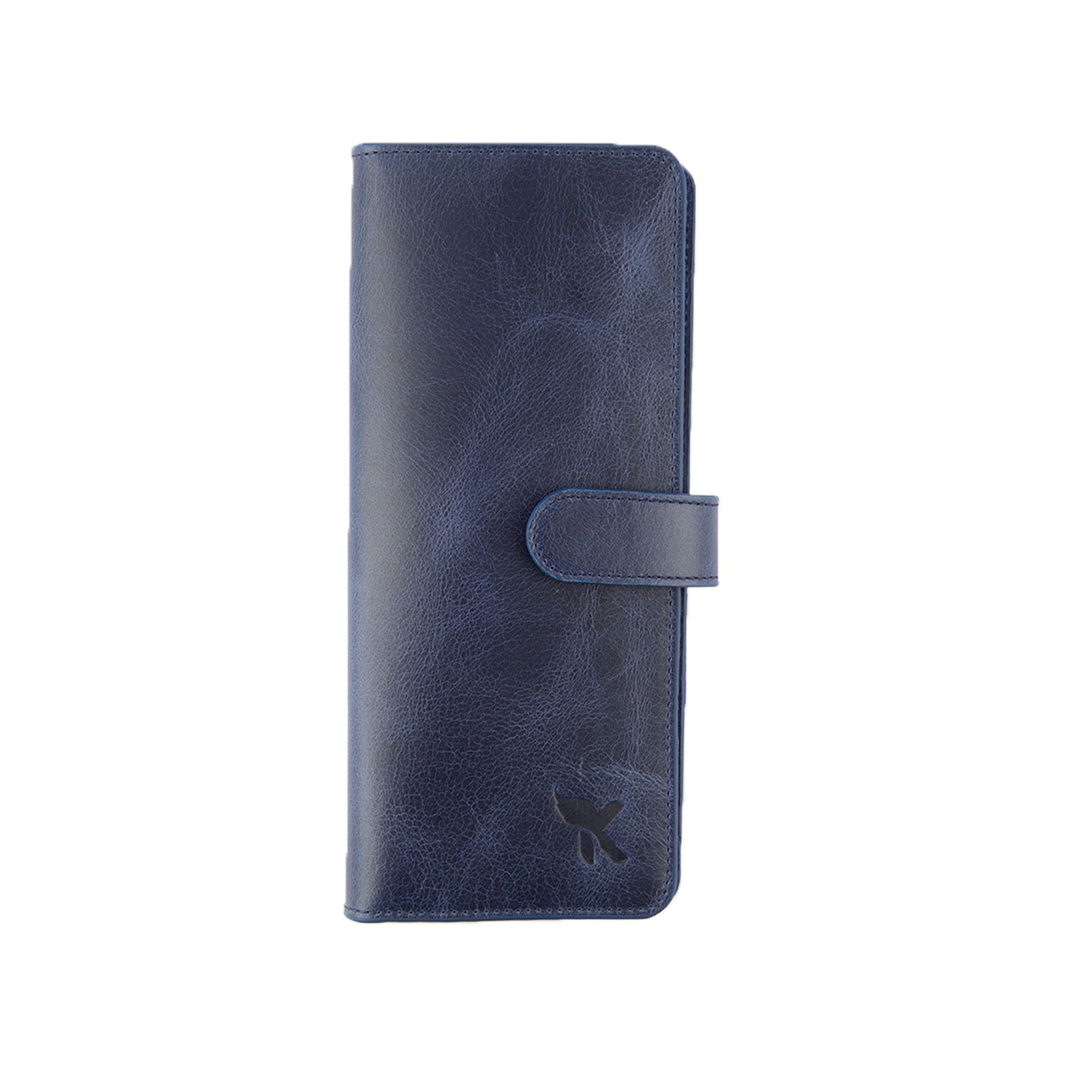 Hakiki Deri Unisex Portföy Lacivert BC415-04