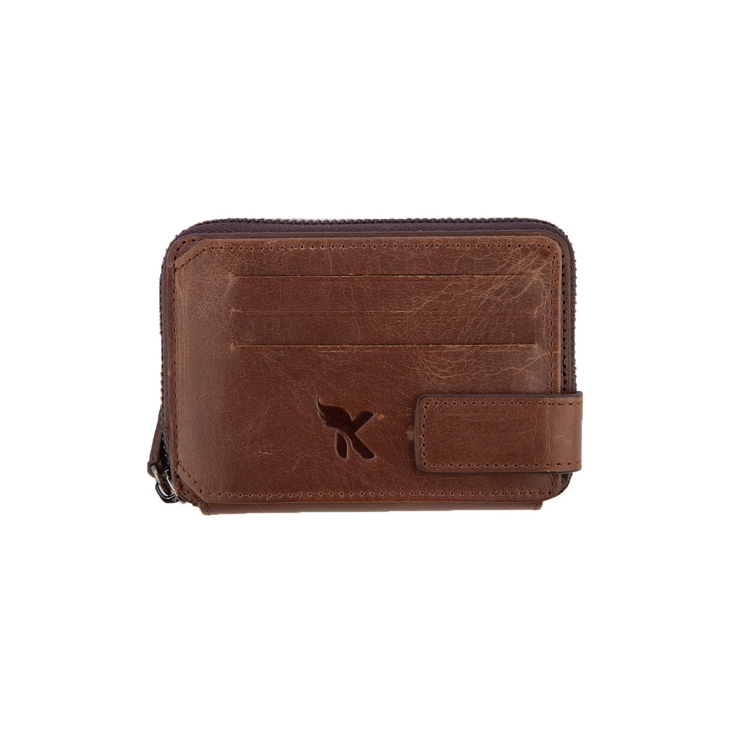 Hakiki Deri Erkek Cüzdan Kahve C212-02