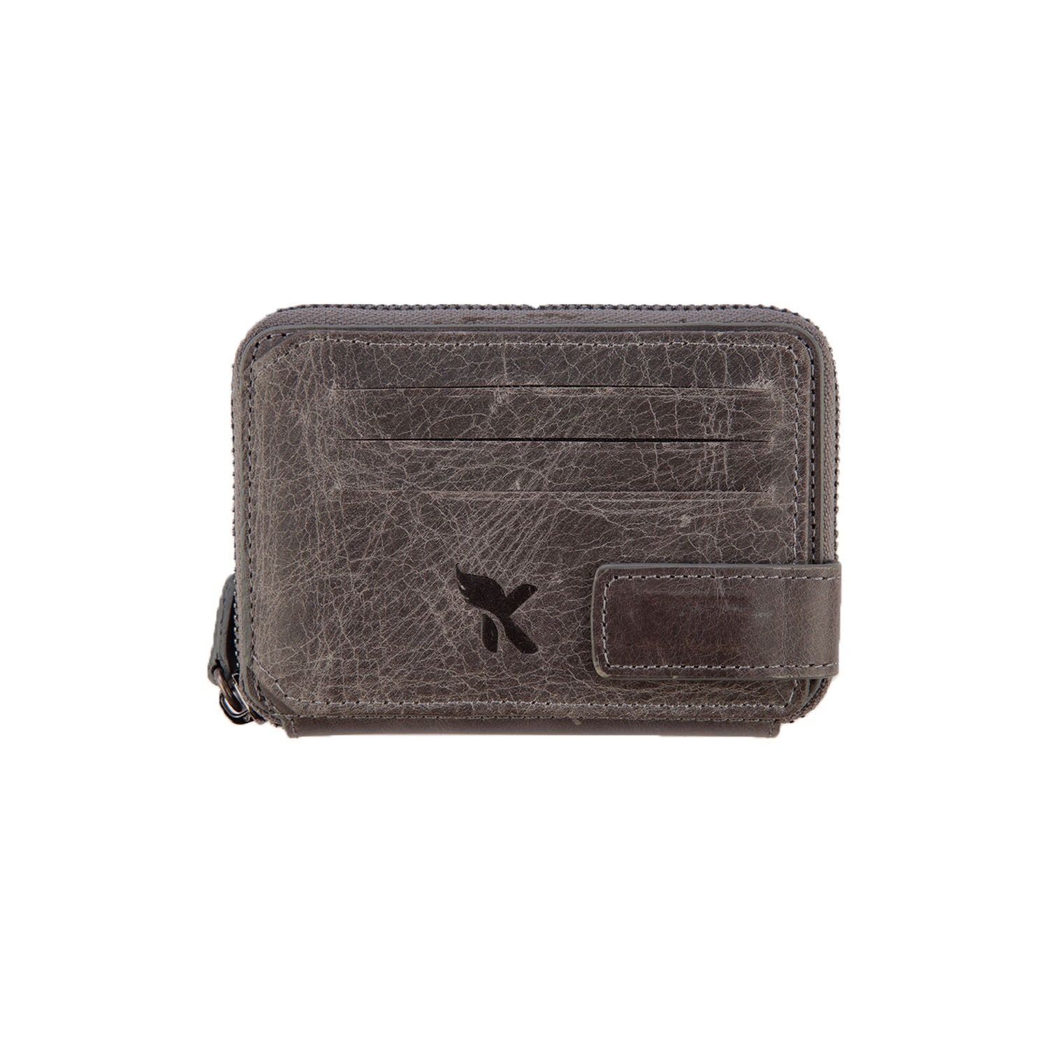 Hakiki Deri Erkek Cüzdan Gri C212-08