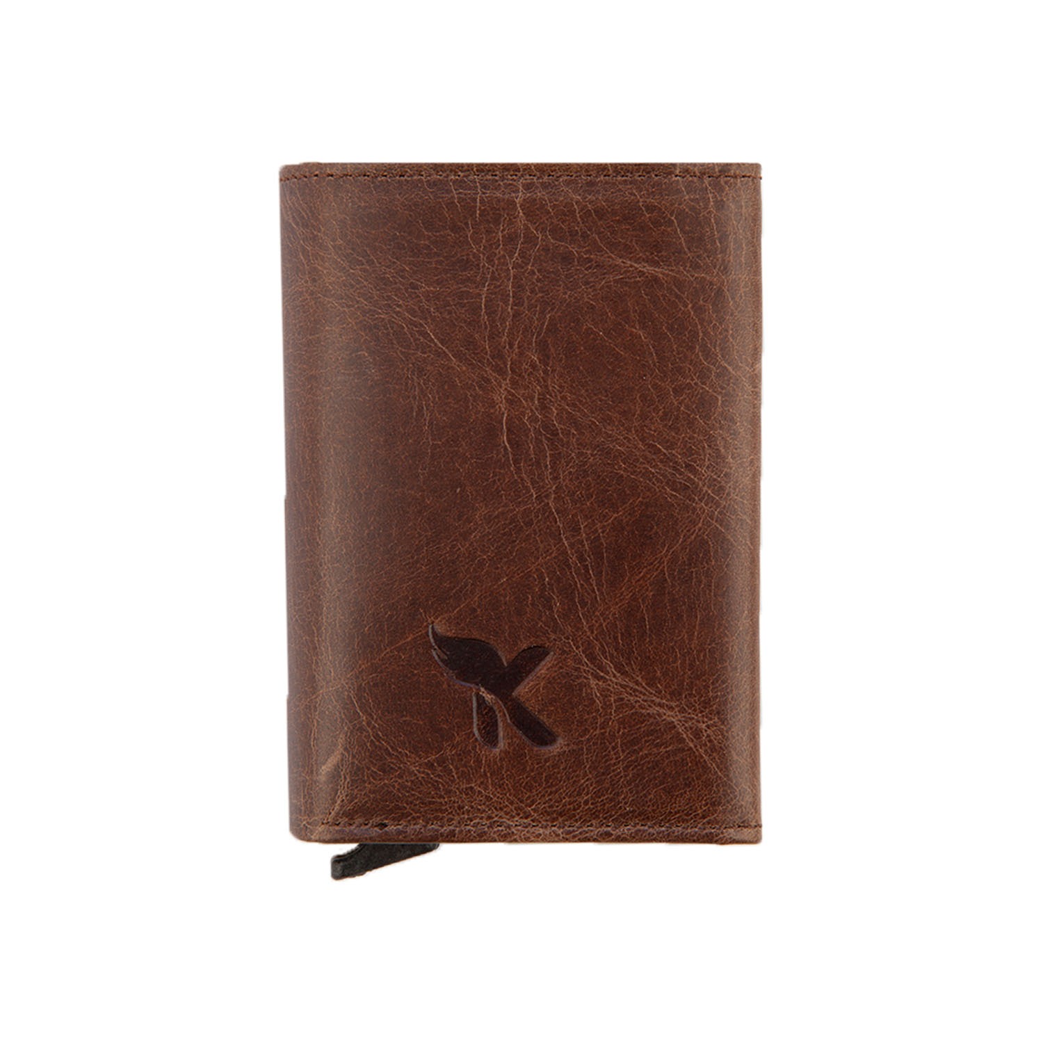 Hakiki Deri Kartlık Kahve K502-02