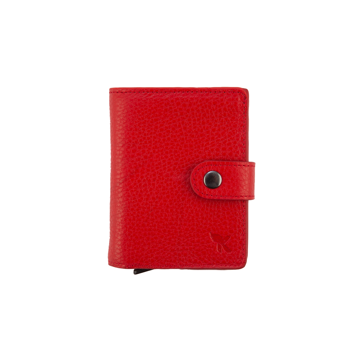 Hakiki Deri Kartlık Kırmızı K566-08