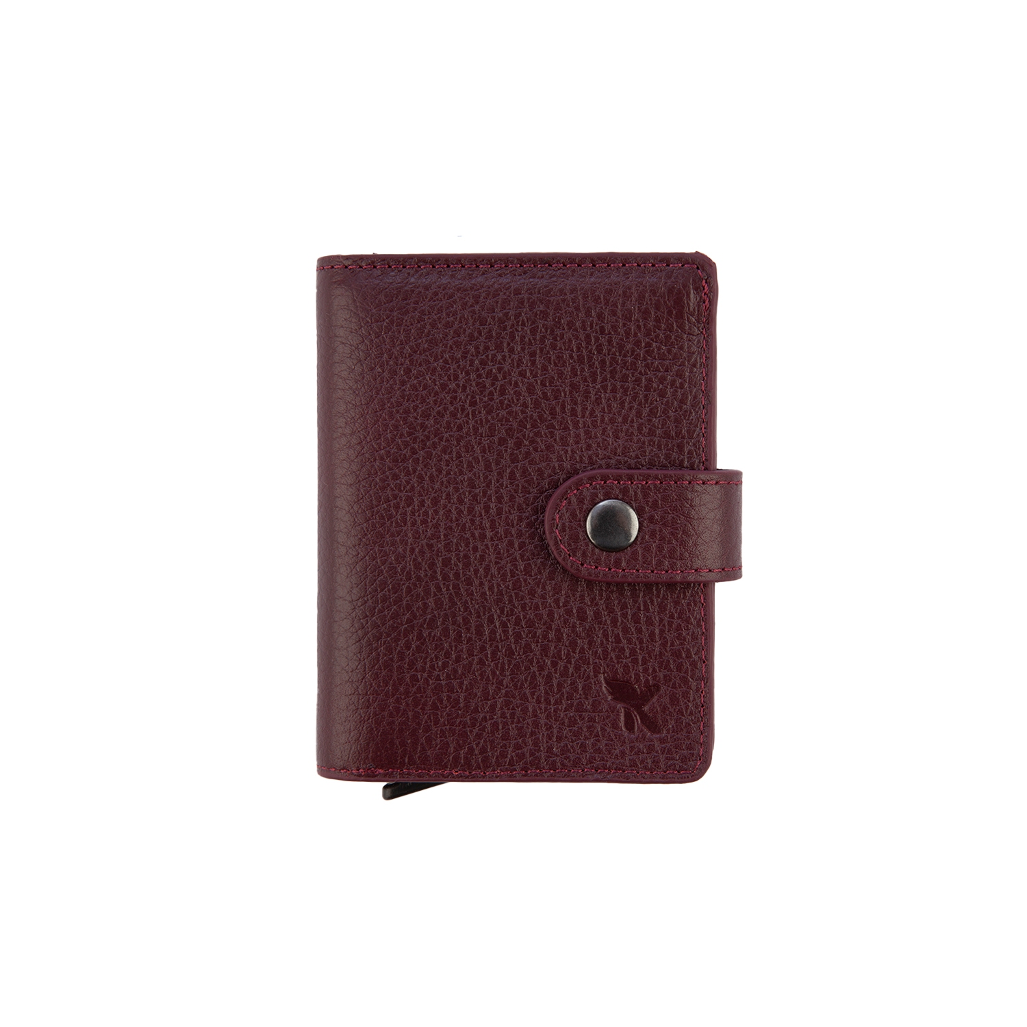 Hakiki Deri Kartlık Bordo K566-06