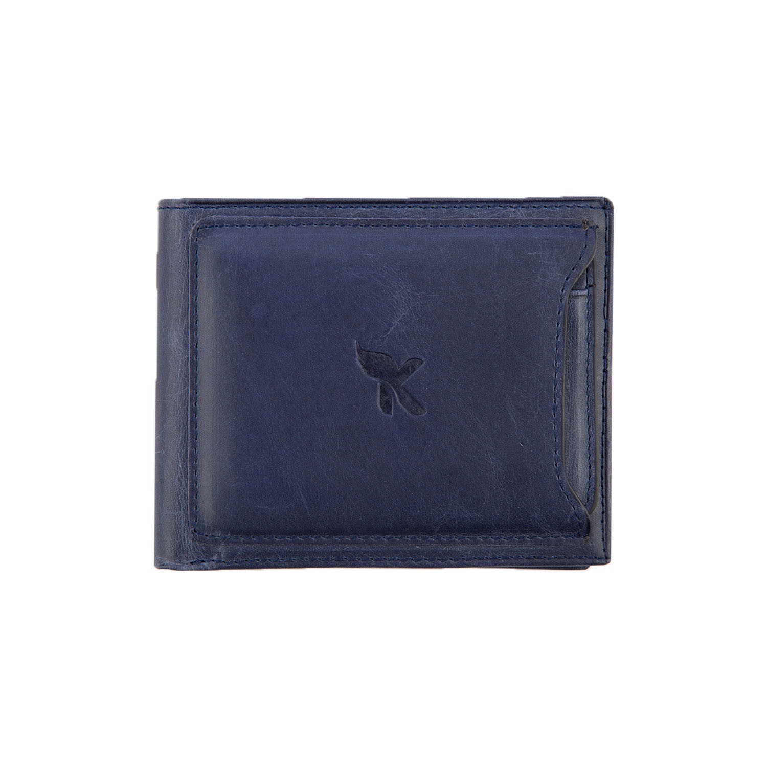 Hakiki Deri Erkek Cüzdan Lacivert C227-04