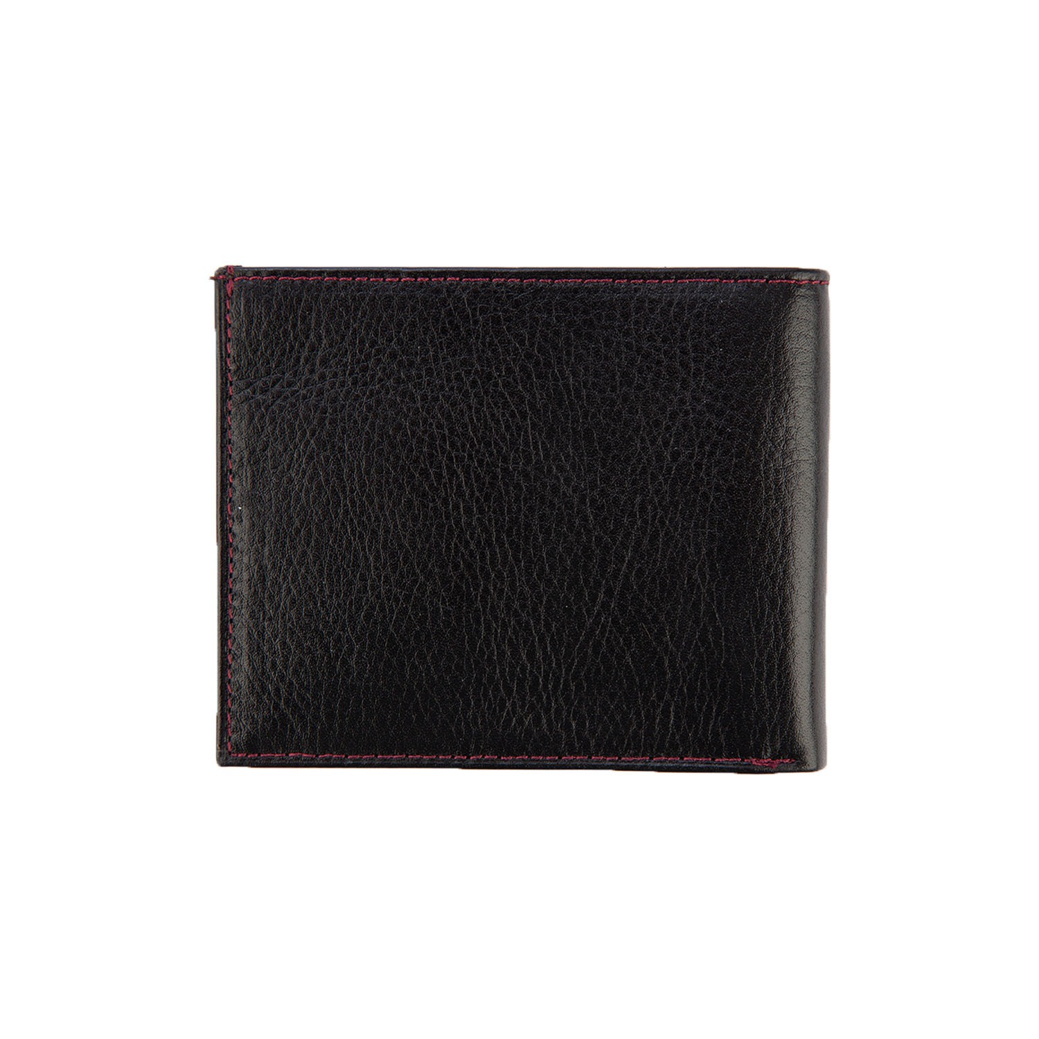 Hakiki Deri Erkek Cüzdan Siyah-Bordo C226-15