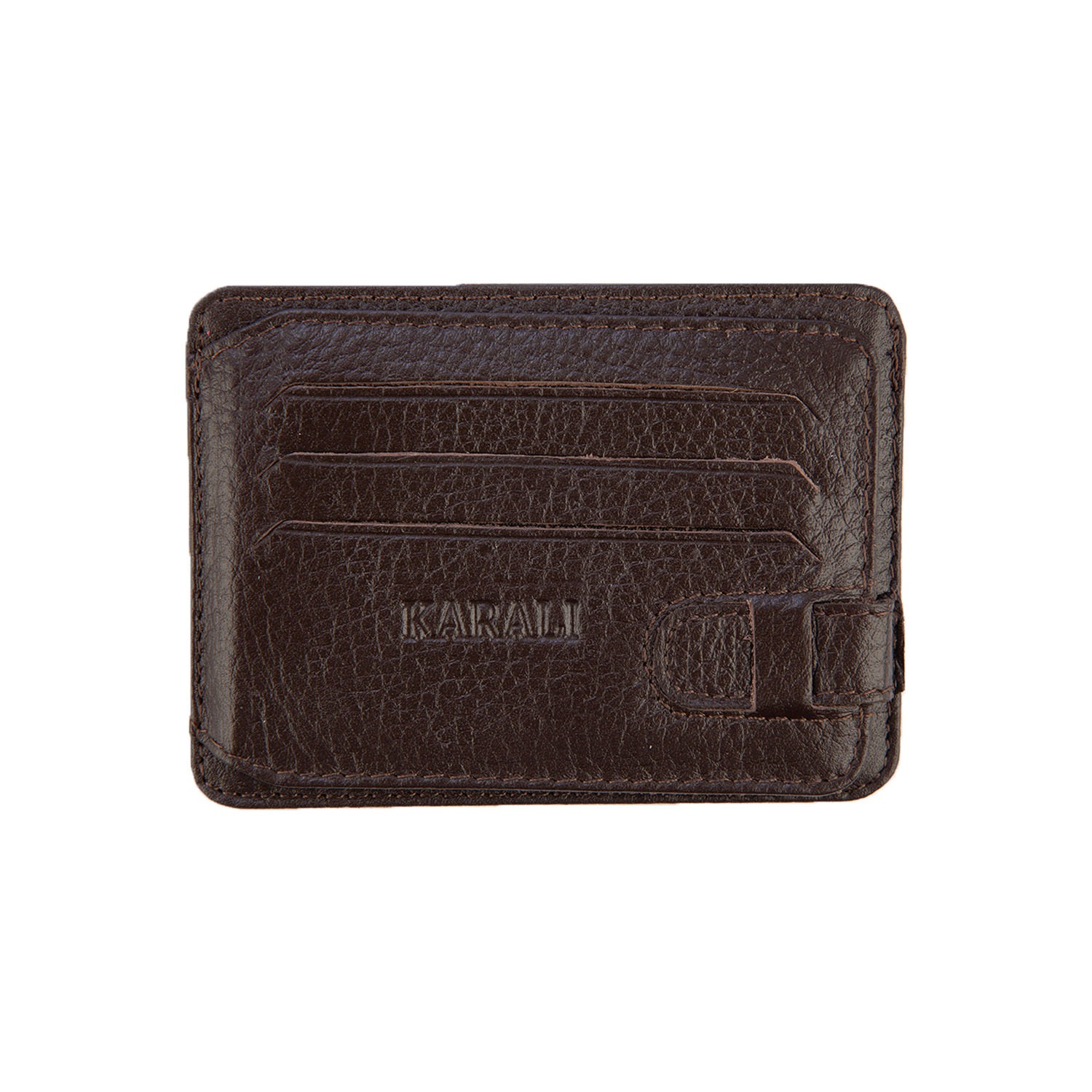 Hakiki Deri Kartlık Kahve K510-02