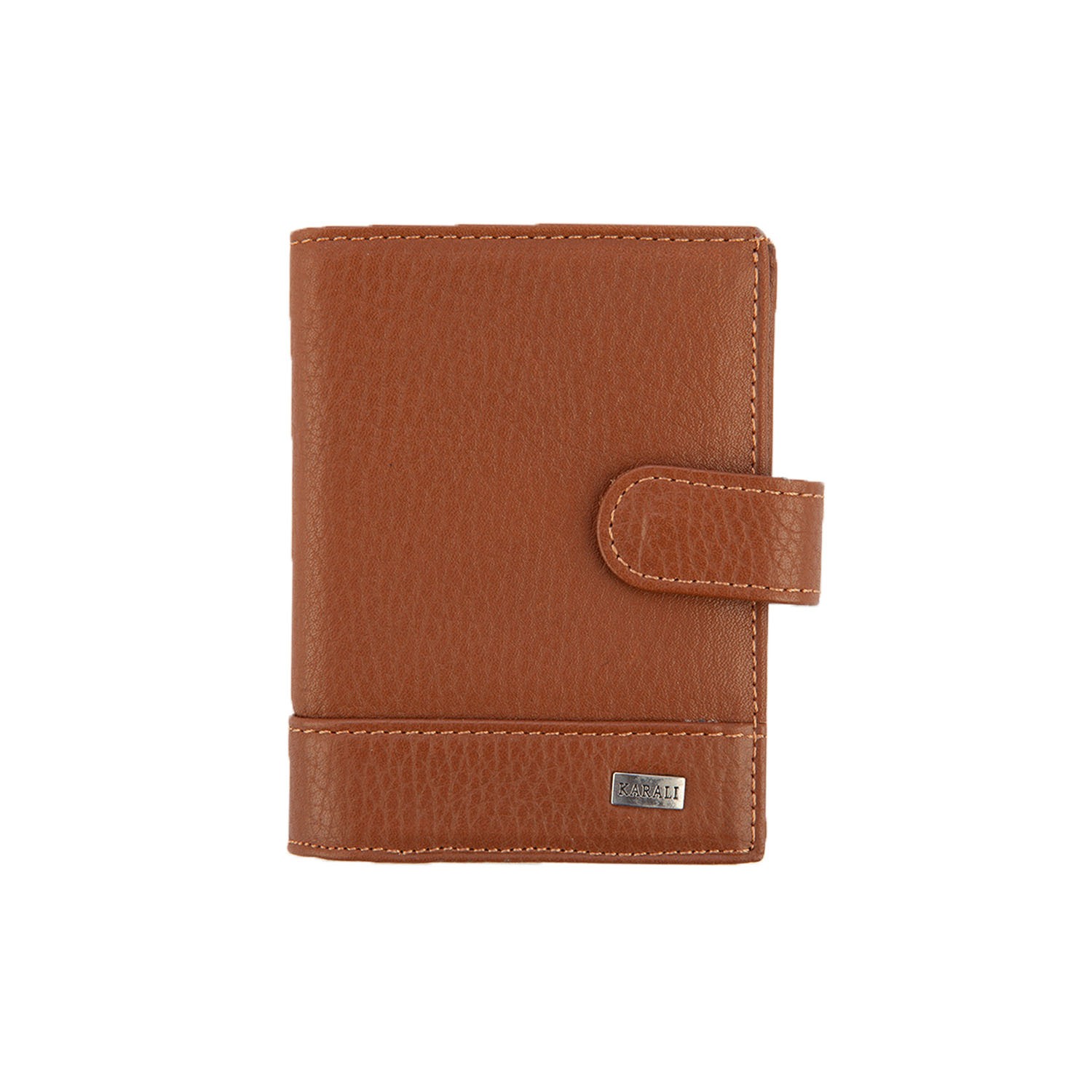 Hakiki Deri Erkek Kartlık Taba K527-03