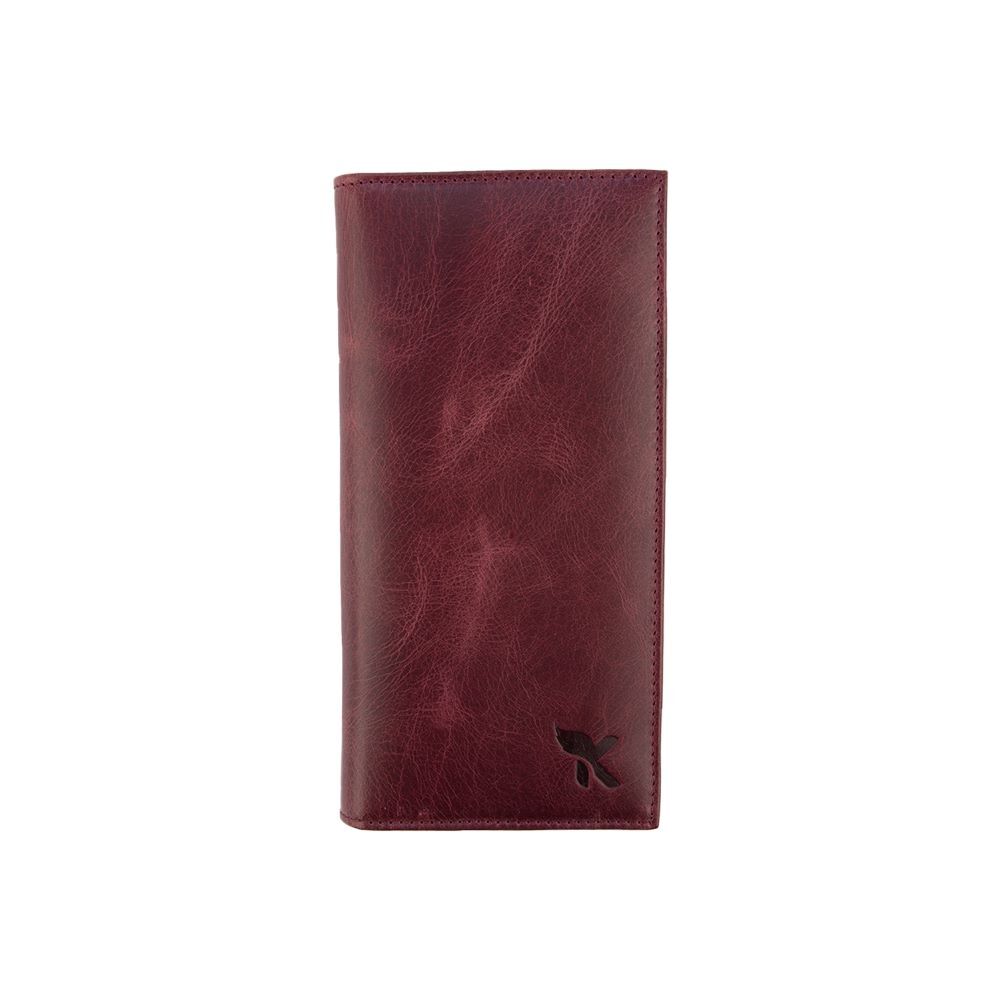 Hakiki Deri Unisex Portföy Bordo BC424-06