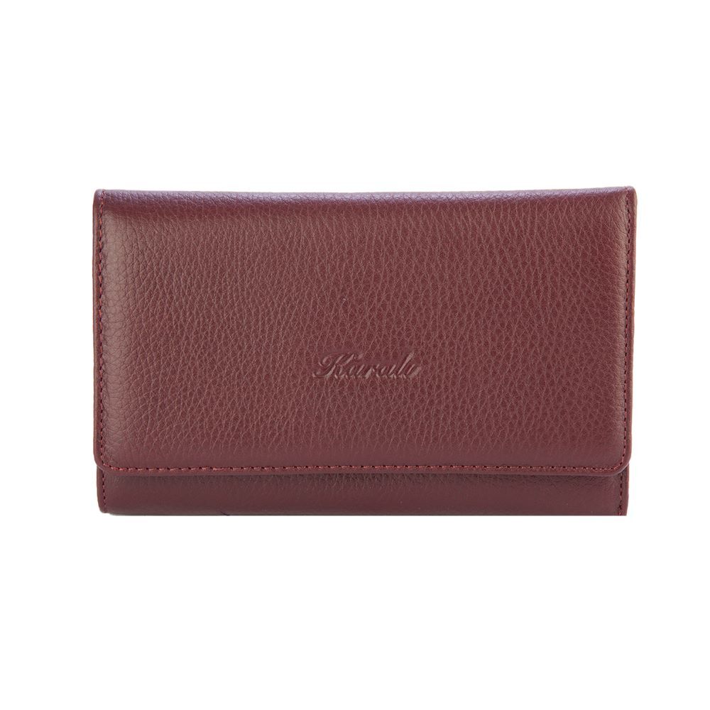 Hakiki Deri Unisex Portföy Bordo BC013-06