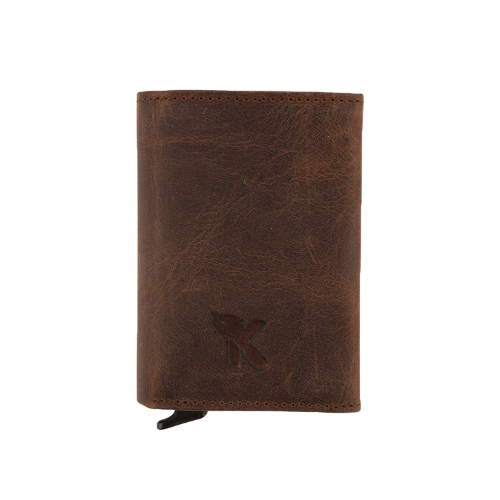 Hakiki Deri Kartlık Esk.Kahve K502-10