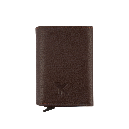 Hakiki Deri Kartlık Kahve K503-02