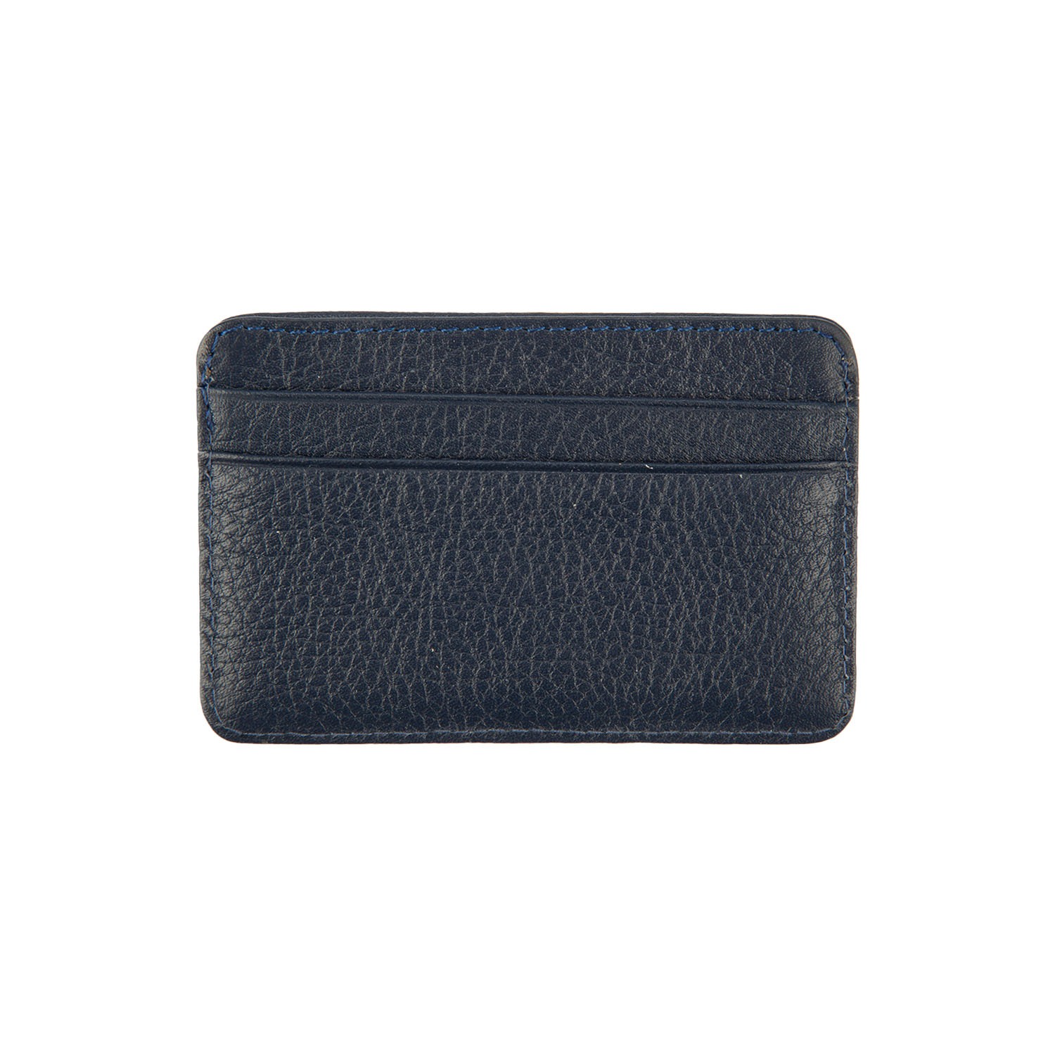 Hakiki Deri Kartlık Lacivert K516-04