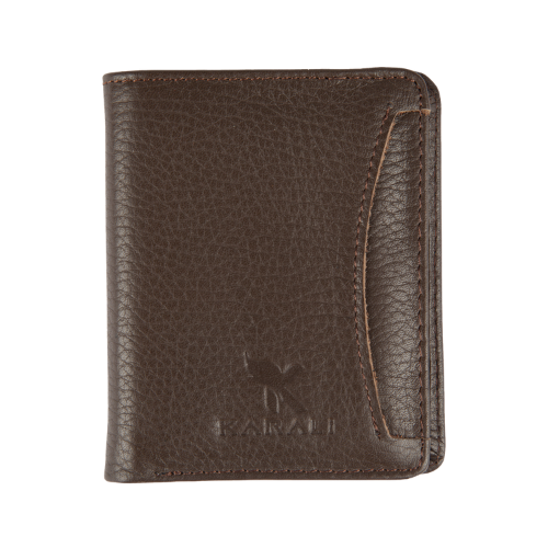 Hakiki Deri Kartlık Kahve K521-02