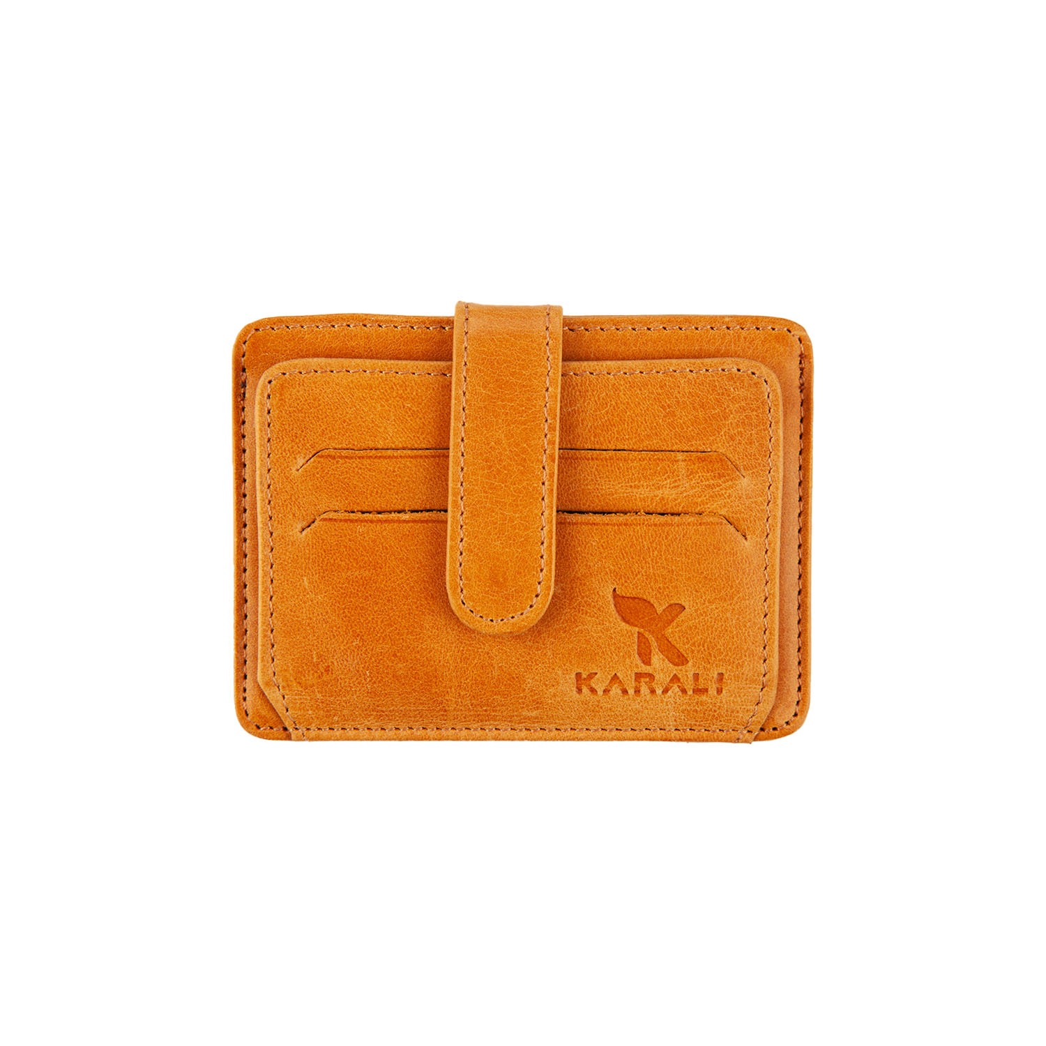 Hakiki Deri Kartlık Hardal K561-05