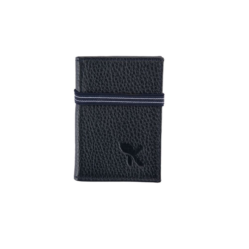 Hakiki Deri Kartlık Lacivert K586-04