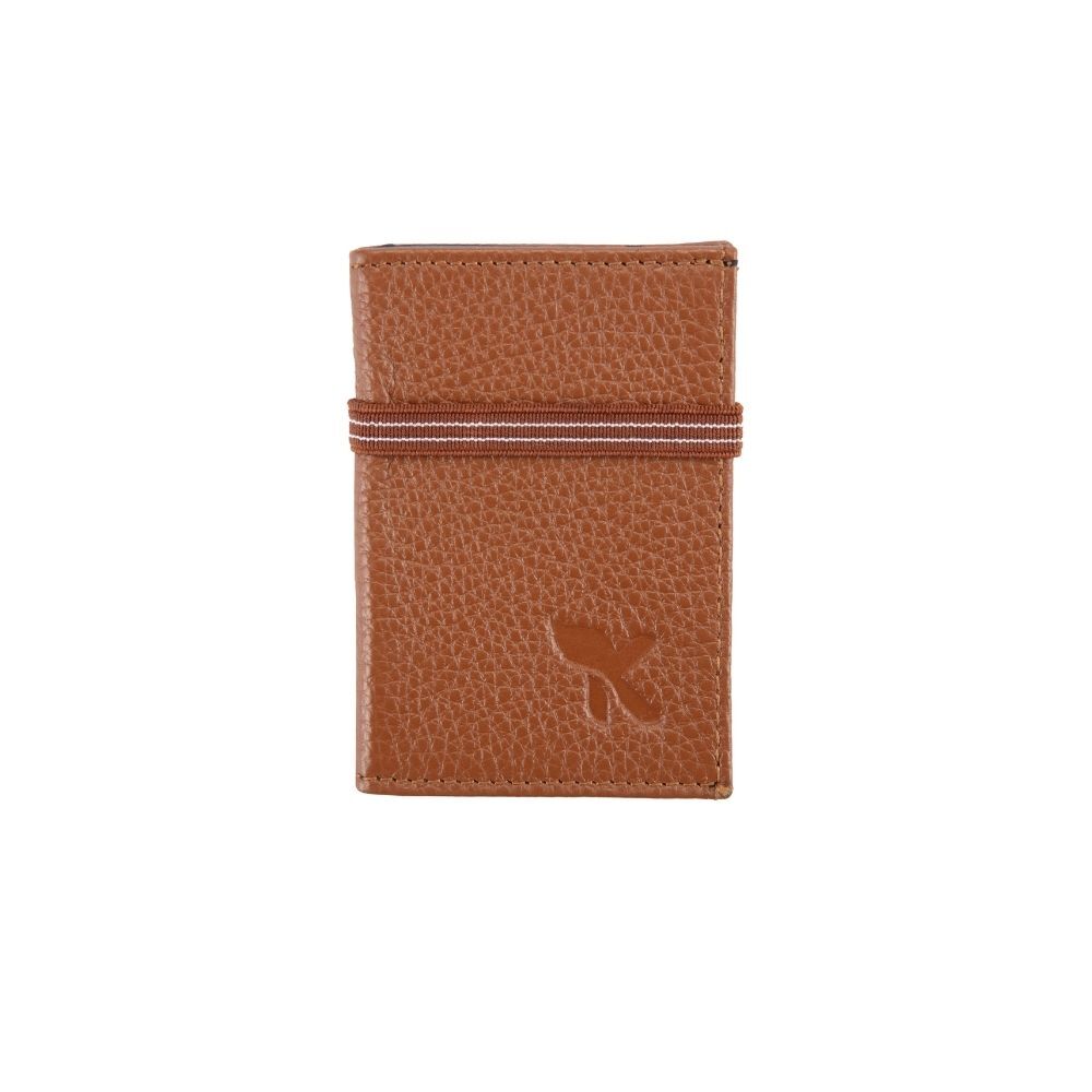 Hakiki Deri Erkek Kartlık Taba K585-03